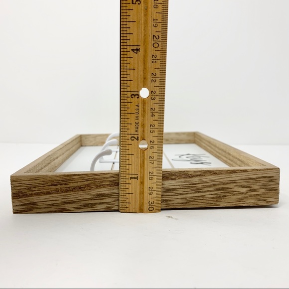 Crafty wooden shadow box key holder / rack / hooks - Picture 7 of 7